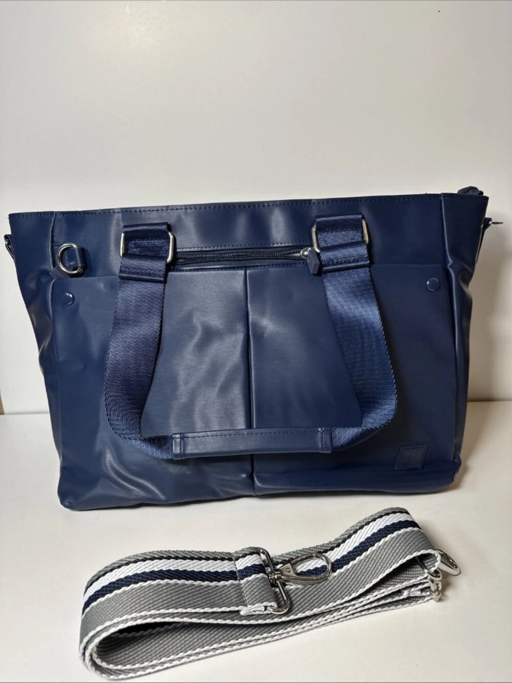 IHKWIP Be Bold Tote with Crossbody Strap-Navy-NEW-A708585